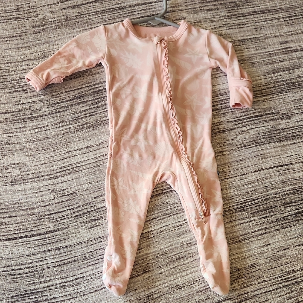 KicKee Shell Print Footie